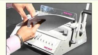 RENZ Eco S 360 Wire Binding Machine [upl. by Akimrej]