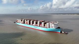 Ane Maersk 25th March 2024 [upl. by Intruoc961]