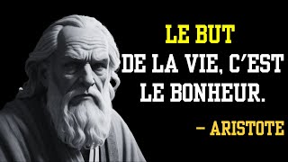 Le Bonheur  Le But de la Vie selon Aristote  Explication de la Philosophie Grecque [upl. by Crelin]