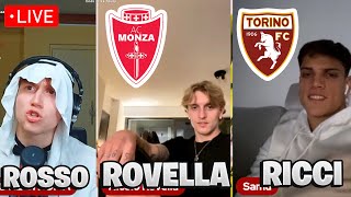 Nicolò ROVELLA e Samuele RICCI Entrano In Live Dal RossoGIOCATORI SERIE A [upl. by Layman368]