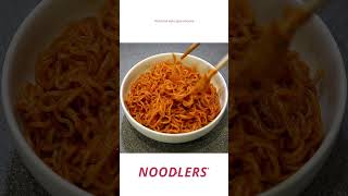 Nongshim Stir Fry Shin Ramen  Spicy Fire Noodles 🔥  Noodlers [upl. by Uolyram]