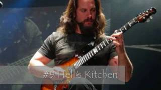 Top 10 Solos of John Petrucci [upl. by Sivet]