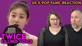 TWICE  Killing Voice  UK KPop Fans Reaction [upl. by Orenid]