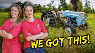 We rescued his daddys farm tractor First drive in 18 years [upl. by Ggerk161]