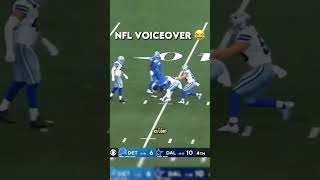 NFL voice over funny [upl. by Nnaynaffit]