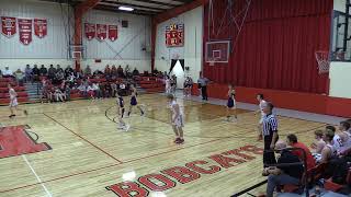 Hemingford Boys Basketball vs Sioux County 12324 [upl. by Atillertse]