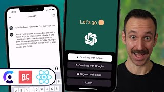 Build a ChatGPT Clone with React Native Expo SQLite RevenueCat Clerk OpenAI [upl. by Curcio291]