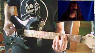 Against Me  White Crosses guitar cover [upl. by Godderd]