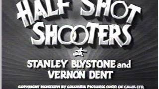 The Three Stooges Review  014 Half Shot Shooters [upl. by Eeladnerb]