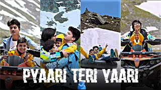 Pyaari Teri Yaari Song  Full Screen WhatsApp Status  Saaj Bhatt  Sourav Joshi Vlogs Piyush Joshi [upl. by Baum663]