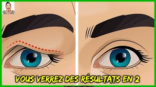 Remède naturel pour les paupières tombantes Vous verrez des résultats en 2 minutes [upl. by Gianina965]