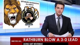 36 Loss Rathburn Rivergrove Alliance Vs Lions FCALLIANCE LOSE FOR THE FIRST TIME IN 5 MONTHS [upl. by Tu]