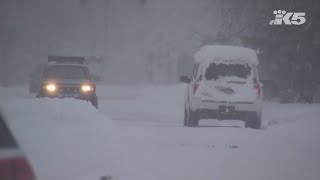 Snoqualmie residents digging out after week of storms [upl. by Enitsirhc]