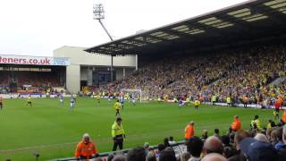 FROM THE STAND Watford score after Leicester miss penalty watch in HD [upl. by Ettelimay]