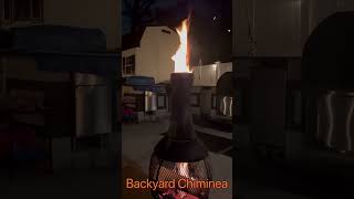 Backyard Chiminea [upl. by Ayikat]