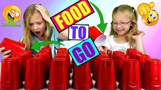 SIS vs SIS  FOOD CHALLENGE  Food To Go Edition [upl. by Layney796]