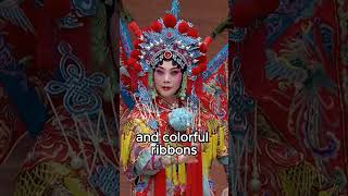 Beijing Opera Costume靠旗 In ChineseIntroduction of Peking Opera Rolesshorts clips drama opera [upl. by Anaujik637]