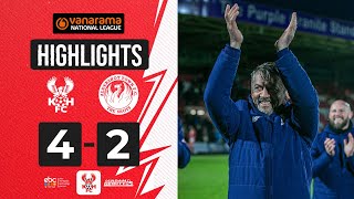 📺 HIGHLIGHTS  20 Jan 24  Harriers 42 Aldershot Town [upl. by Cappello]