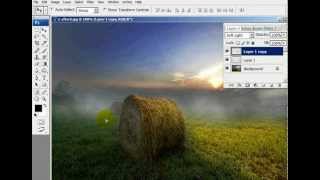 Adding Fog to a Photo  Photoshop Tutorial [upl. by Maurer]