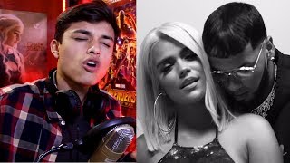 Karol G Anuel Aa  Culpables Video Oficial Culpables Reaccion [upl. by Nodnol741]