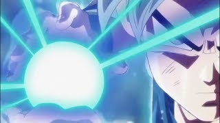 Gokus ULTRA INSTINCT Kamehameha vs Kelfa  ENGLISH REDUB [upl. by Aynahs]