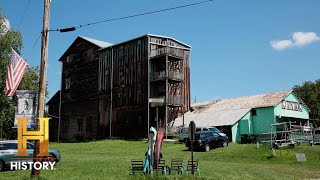 American Pickers CenturyOld Building Filled With Treasures Season 24 [upl. by Goldberg]