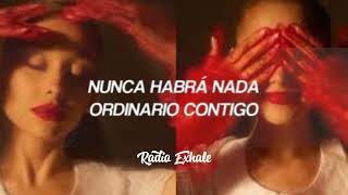 Ariana Grande  ORDINARY THINGS  Radio Exhale Letra en español [upl. by Carola887]