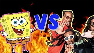 MIGOS x SPONGEBOB  Bad and Boujee [upl. by Anewor]