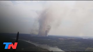 Incendios en Corrientes  Cabandié quotLa Nación está presente hace varios díasquot [upl. by Pirri428]