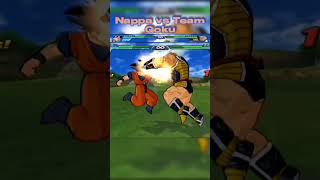 Nappa vs Team goku [upl. by Cleodell]