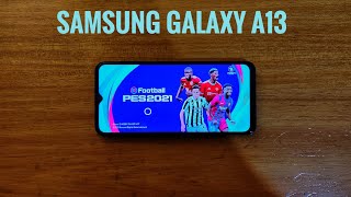 Samsung galaxy a13 gaming review  pes and COD mobile [upl. by Enaled]