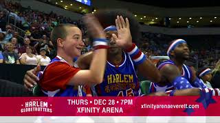 Harlem Globetrotters  Come to Everett [upl. by Lexerd]