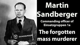 Einsatzgruppe 1a commander Martin Sandberger Part one of three  life to 1945 [upl. by Sileas]