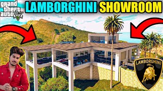 GTA 5  OUR BRAND NEW LAMBORGHINI SHOWROOM IS READY NOW🔥 [upl. by Itisahc]