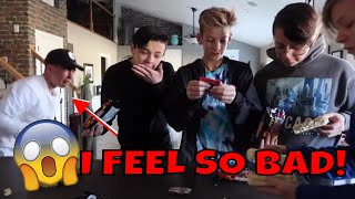 WE DIDNT NOTICE HIM CHOKING  🌶SPICY RAMEN CHALLENGE🌶 [upl. by Deeas]