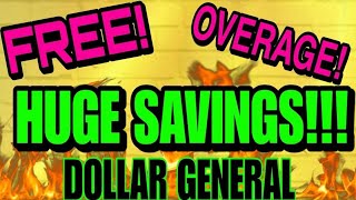 FREE FREE AWESOME MUST DO DEALS DOLLAR GENERAL [upl. by Gerladina]