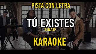 Linaje IPUC  Tú Existes  Pista con letra Karaoke cristiano [upl. by Yrailih]