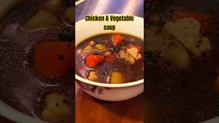 Warm peppery soup for a rainy day dinner chickensoup simplecookingideas [upl. by Aierbma193]