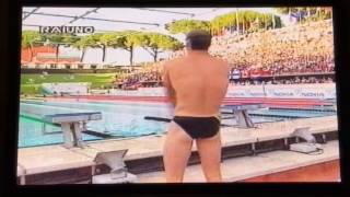 Piermaria Siciliano 5th 400 free Swimming World Championships Rome 1994 [upl. by Sumaes]