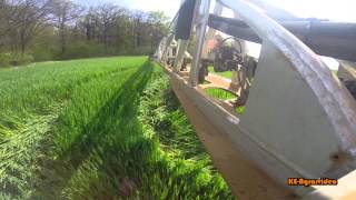 ASL Düngung mit Challenger RoGator 645B HD  GoPro [upl. by Adelric]