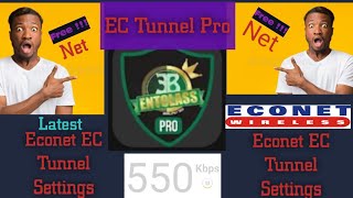 Latest 🔥 FREE Net on Econet EC Tunnel Settings [upl. by Felipe44]