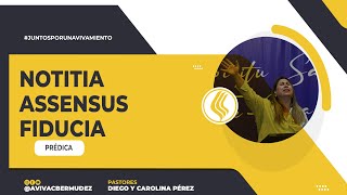 Notitia Assensus Fiducia  No pierdas tu Confianza en Dios Pastora Carolina Pérez  Prédica 2024 [upl. by Yessydo433]