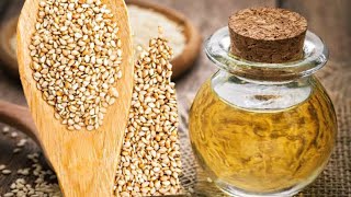 HOW TO MAKE SESAME OIL FOR SKIN HAIR amp COOKING  SESAME OIL BENEFITS [upl. by Siri599]