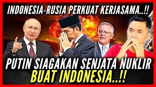 INDONESIARUSIA PERKUAT KERJASAMA  PUTIN SIAGAKAN SENJ4TAA NUKLIRR BUAT INDONESIA  🇲🇾 Reaction [upl. by Porett]