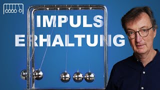 Impulserhaltung Stoß zwischen Kugeln elastisch und inelastisch [upl. by Urbannai334]