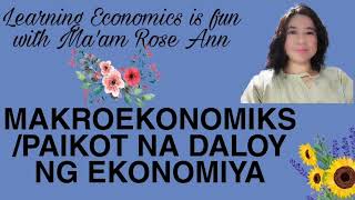 MAKROEKONOMIKS PAIKOT NA DALOY NG EKONOMIYA 😁🌹Rose Ann P Leonardo [upl. by Krause]