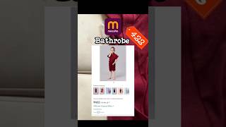 Huge clothes haulBathrobe from meesho bathrobe meeshounboxing viralvideo trendingvideo [upl. by Nomannic]