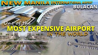 MOST EXPENSIVE PROJECT in the Philippines  New Manila International Airport  SMC Project [upl. by Aicel]