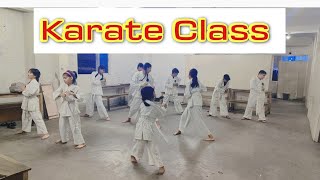 karate Karate class in my school [upl. by Prudhoe]