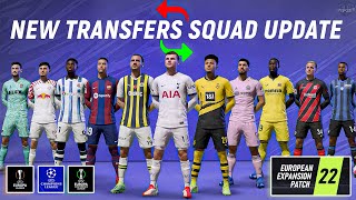 EEP 2324 Winter Squad Update V2 For FIFA 22 EA FC 24 Ratings New Transfers UEFA Groups [upl. by Kristina]